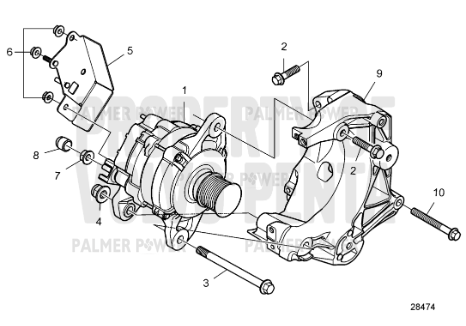 Order VOLVO PENTA 23124701 Bracket
