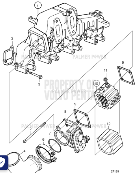 Order VOLVO PENTA 23149096 Throttle