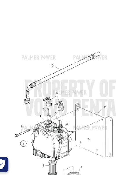Order VOLVO PENTA 23168273 Hose
