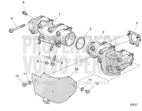 Order VOLVO PENTA 23251020 Heat Shield