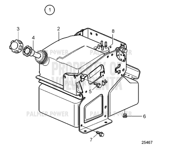 Order VOLVO PENTA 23251763 Adblue Tank