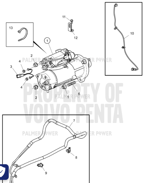 Order VOLVO PENTA 23291371 Wiring Harness