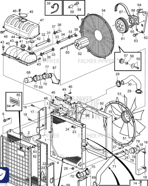 Order VOLVO PENTA 23346856 Charge Air Pipe