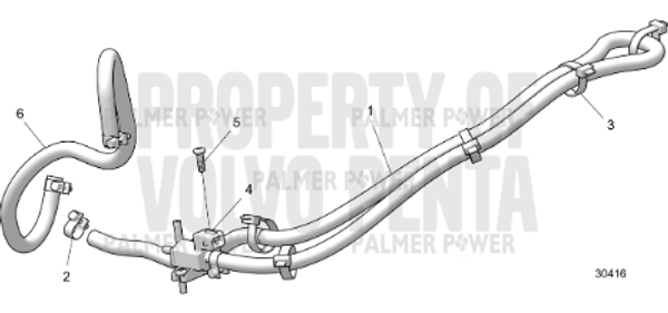 Order VOLVO PENTA 23442754 Hose