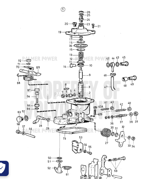 Order VOLVO PENTA 241775 Diaphragm