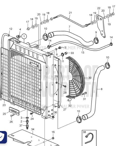 Order VOLVO PENTA 252202 Spacer Sleeve