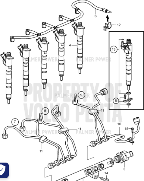 Order VOLVO PENTA 31272771 O-Ring Kit