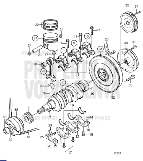 Order VOLVO PENTA 3580561 Screw