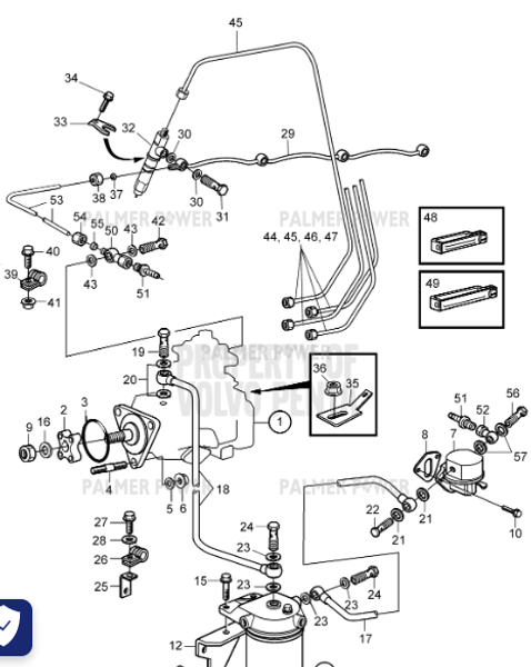 Order VOLVO PENTA 3581764 Delivery Pipe
