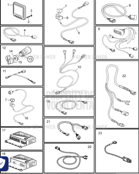 Order VOLVO PENTA 3587145 Cable