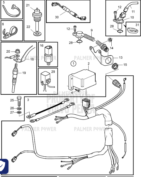 Order VOLVO PENTA 3594745 Wiring Harness