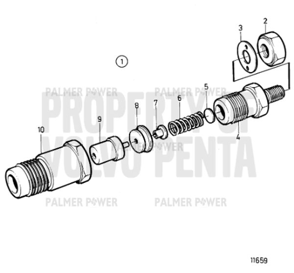 Order VOLVO PENTA 3803440 Injector