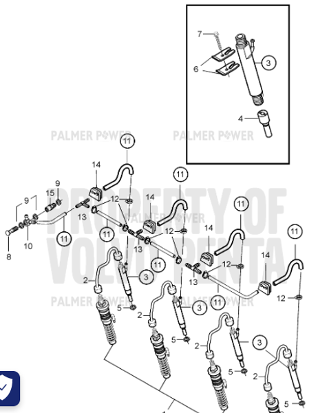 Order VOLVO PENTA 3803515 Injection Pump