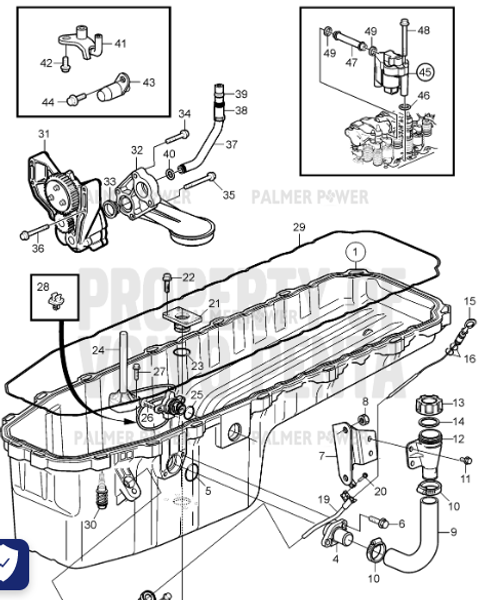 Order VOLVO PENTA 3807087 Bracket