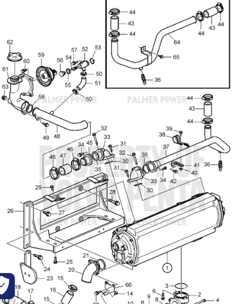 Order VOLVO PENTA 3807111 Water Pipe