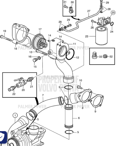 Order VOLVO PENTA 3809621 Cap
