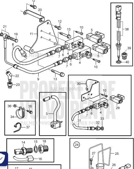 Order VOLVO PENTA 3819652 Bracket