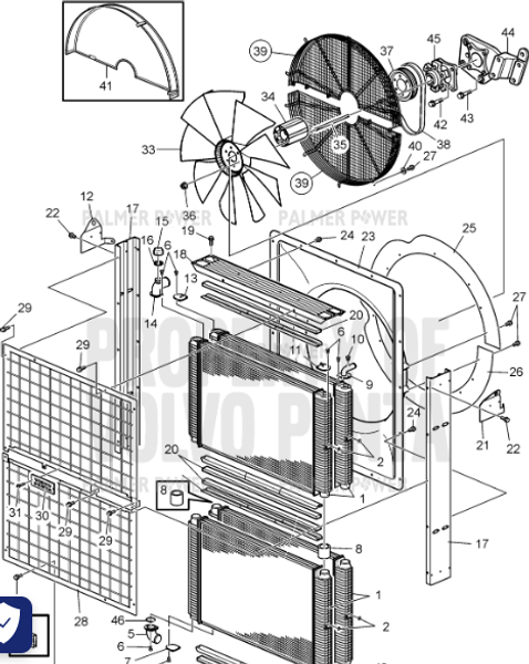 Order VOLVO PENTA 3819799 Fan