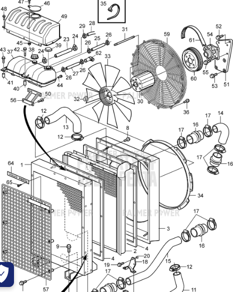 Order VOLVO PENTA 3826687 Bracket