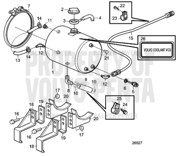 Order VOLVO PENTA 3826803 Bracket