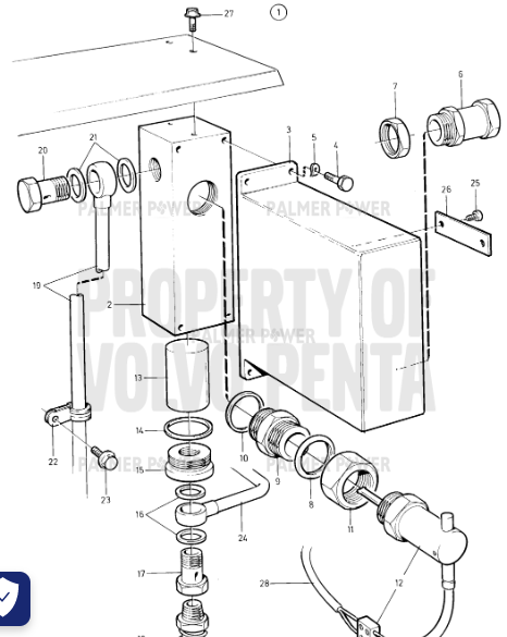 Order VOLVO PENTA 3826852 Tube