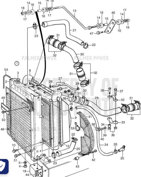 Order VOLVO PENTA 3827048 Radiator Hose