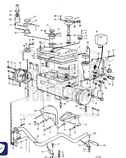 Order VOLVO PENTA 3827496 Heat Exchanger Element