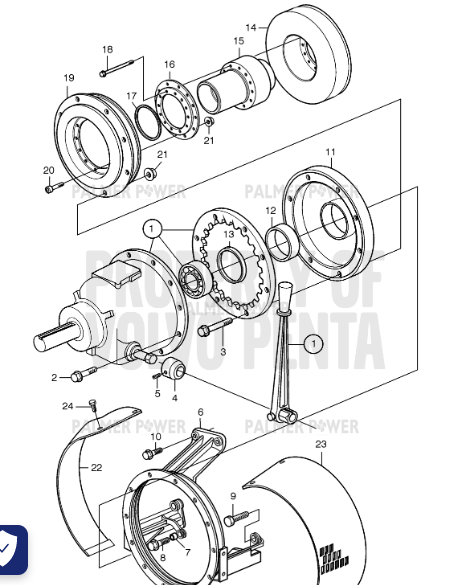 Order VOLVO PENTA 3832352 Protecting Plate