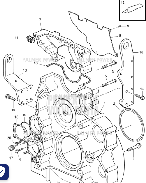 Order VOLVO PENTA 3836387 Cover