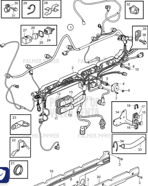 Order VOLVO PENTA 3838949 Cap