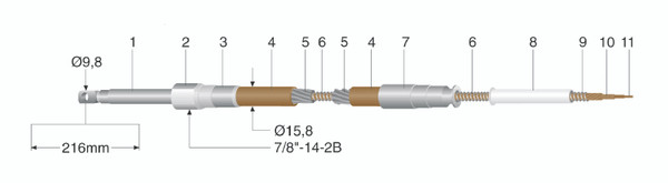 Order VOLVO PENTA 3848182 Steering Cable