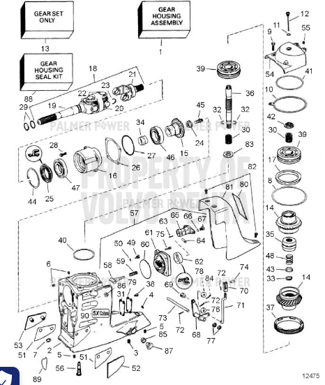 Order VOLVO PENTA 3851027 Decal