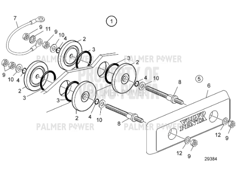 Order VOLVO PENTA 3875279 Wiring Harness