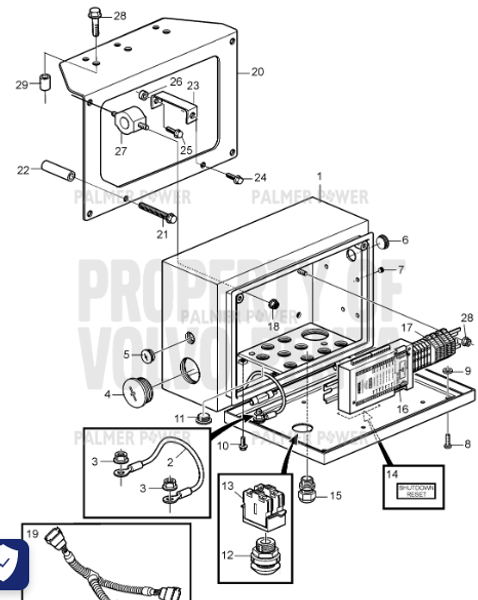 Order VOLVO PENTA 3883134 Cable Gland