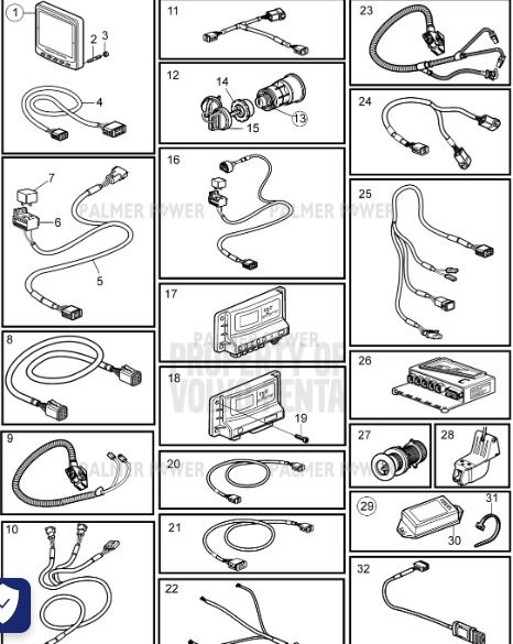 Order VOLVO PENTA 40005754 Wiring Harness