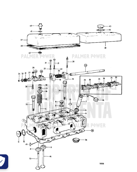Order VOLVO PENTA 465233 Valve Spring