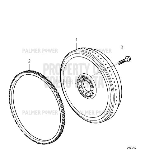 Order VOLVO PENTA 471541 Flange Screw