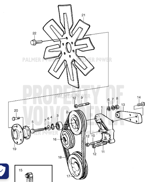 Order VOLVO PENTA 4772122 Washer