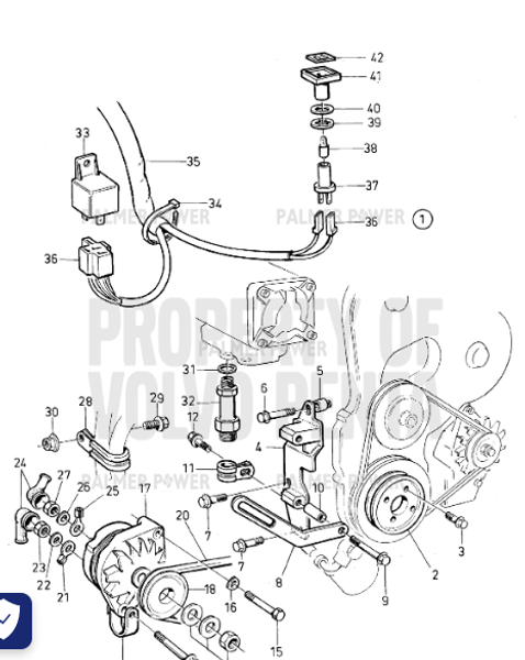 Order VOLVO PENTA 6212688 Mounting Kit