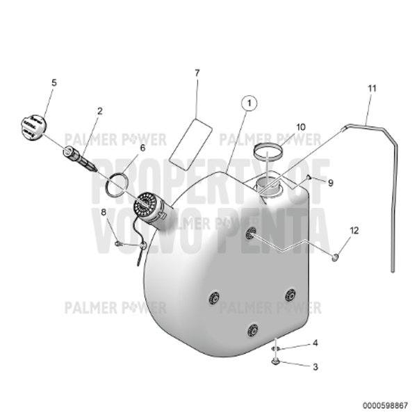 Order VOLVO PENTA 8142642 Grommet