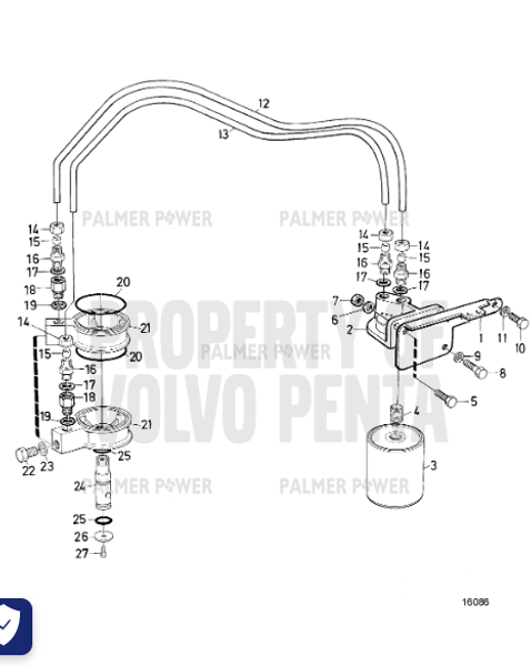 Order VOLVO PENTA 848505 Tube