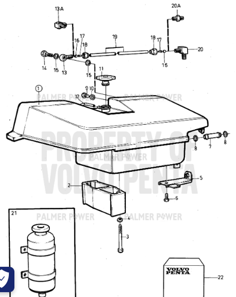 Order VOLVO PENTA 848519 Pipe