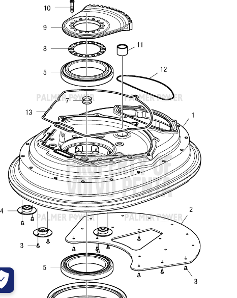 Order VOLVO PENTA 858979 Sealing Ring