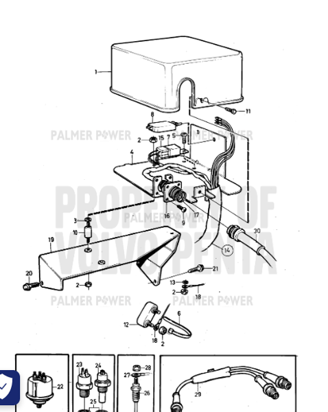 Order VOLVO PENTA 859869 Thermo Monitor