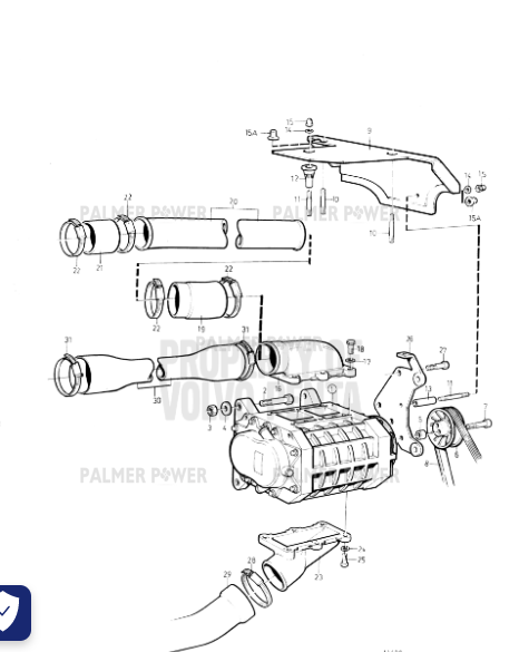 Order VOLVO PENTA 860818 Spacer