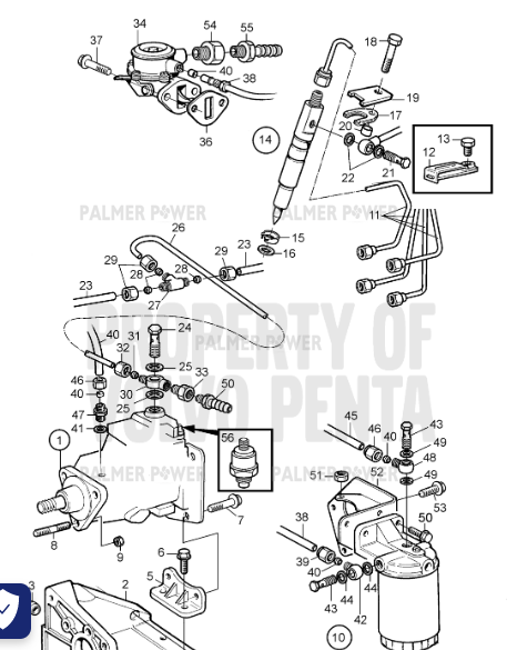 Order VOLVO PENTA 861235 Delivery Pipe