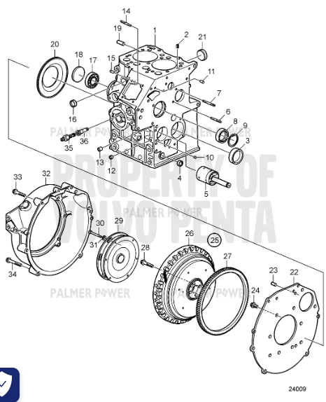 Order VOLVO PENTA 861813 Expansion Plug