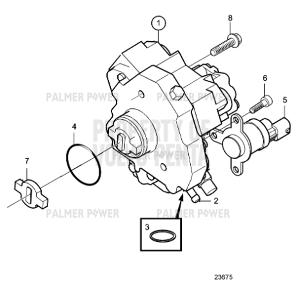 Order VOLVO PENTA 8627612 Connection Block