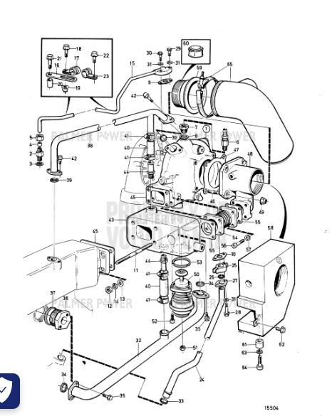 Order VOLVO PENTA 864778 Gasket