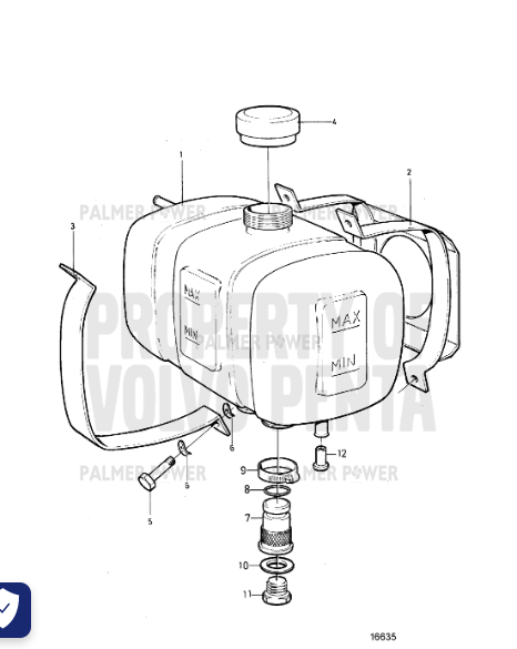 Order VOLVO PENTA 865754 Throttle Sleeve